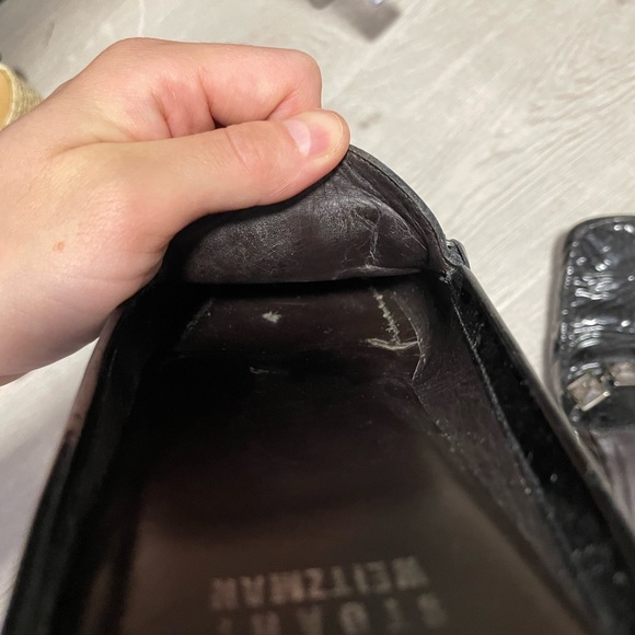 Stuart Weitzman Leather Mules - Picture 10 of 11